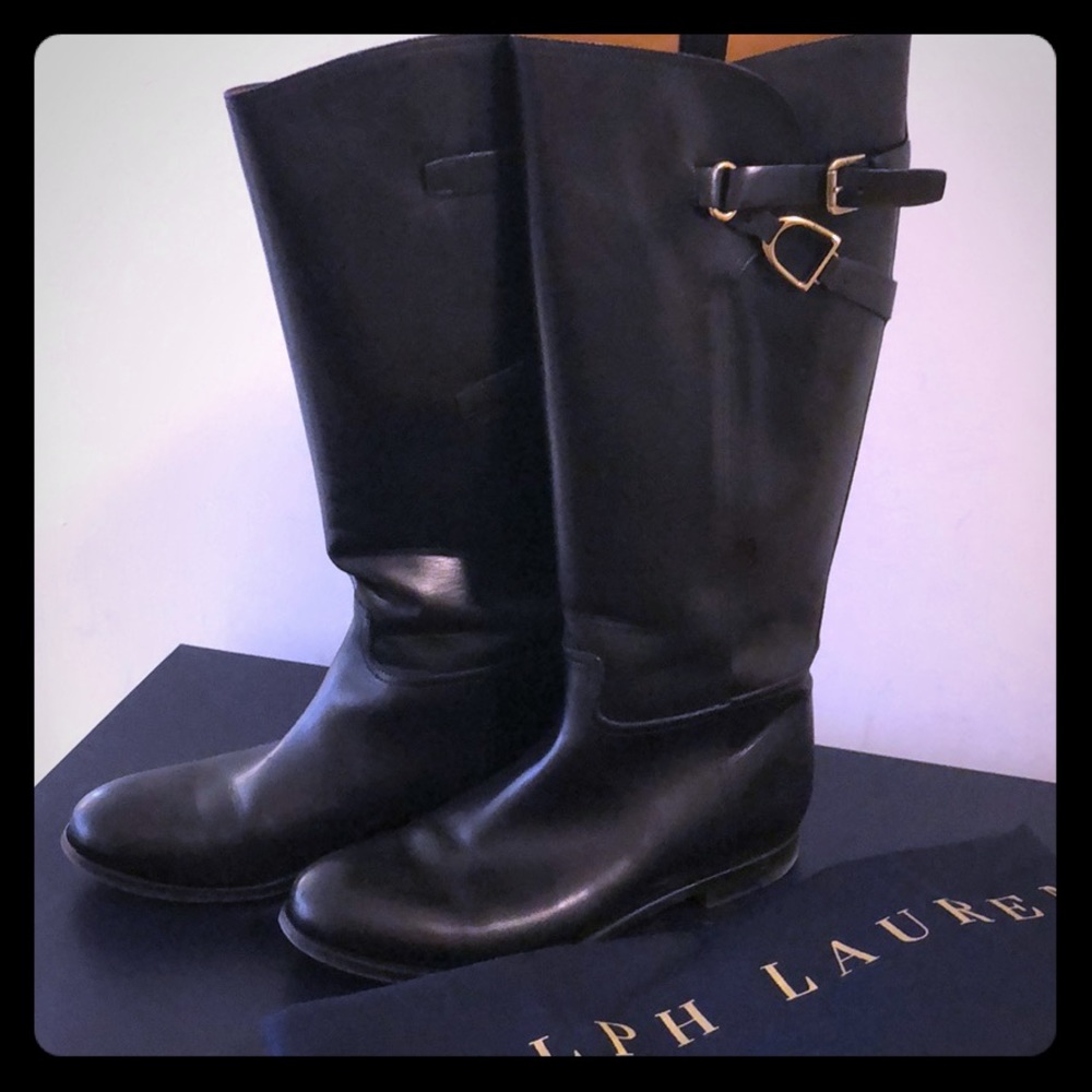Ralph Lauren Riding Style Boots